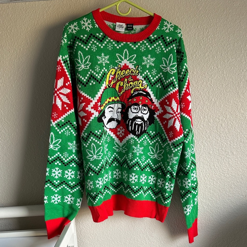 Christmas Cheech & Chong Sweater